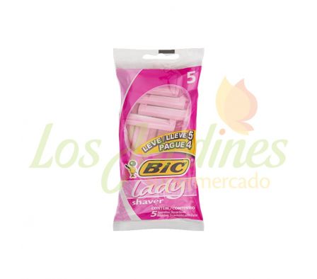 AFEITADOR BIC LADY SHAVER PAG 4X5