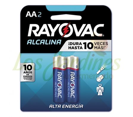 PILA ALCALINA RAYOVAC AA X 2
