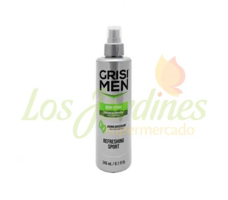 BODY SPRAY REF SPORT GRISI MEN 240 ML