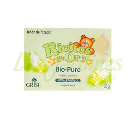 JABON BIO PURE RICITOS DE ORO 90 GR