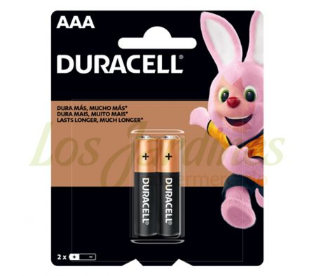 PILAS DURACELL AAAX2 MINI