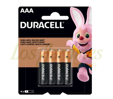 PILAS DURACELL AAAx4 MINI