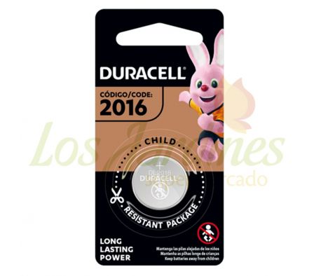 PILAS DURACELL 2016