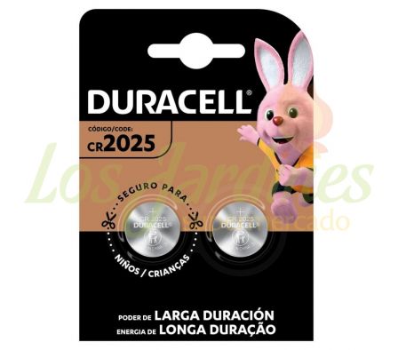 PILAS DURACELL 2025 X 2