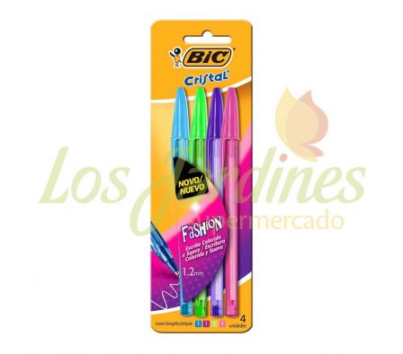 BOLIGRAFO BIC SHIMMER 4UN