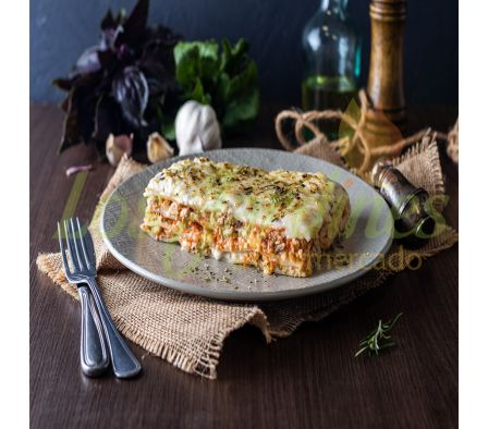 LASAGNA POLLO CRUDA ATM CHICO X UND
