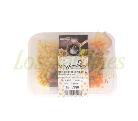 ENSALADA DE CHOCLO,REMOLACHA,ZANAHORIA,ARVEJA x K