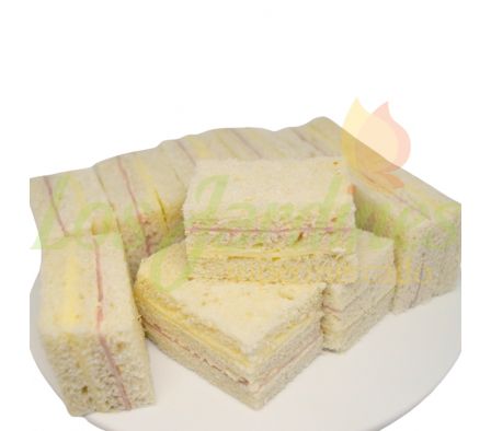 SANDWICHITOS DE JAMON Y QUESO - BLANCO X UNID