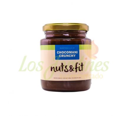 MANTEQUILLA DE MANI NUTS&FIT CHOCOMANI 230G