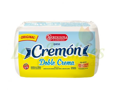 QUESO CREMON HORMA LA SERENISIMA X KG