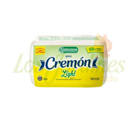 QUESO LA SERENISIMA CREMON LIGHT X KG