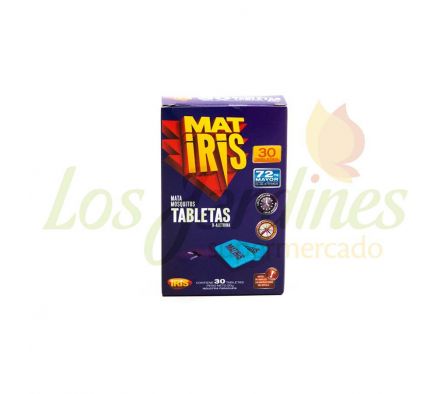 PASTILLAS MATAMOSQUITOS MATIRIS 30 UNID