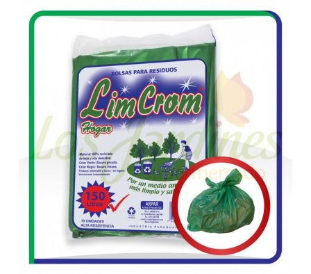 BOLSA RESIDUO SUPER RESISTENTE ARPAR 150 LTS