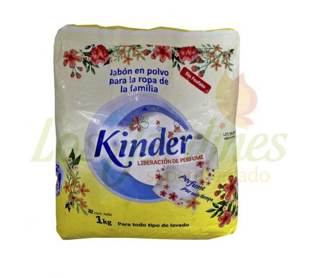 JABON EN POLVO KINDER LIBERA. D/PERFUME 1 KG-