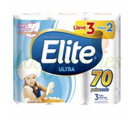 ROLLO DE COCINA ELITE PAGUE 2 LLEVE 3