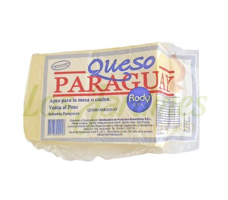 QUESO PARAGUAY RODY X KG ENV. 6313-