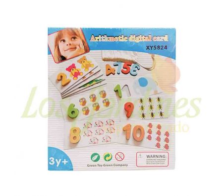 JUEGO D/MADERA ARITMETICA REF. XY5824 NA-151