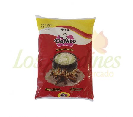 ARROZ TIO NICO LARGO FINO ROJO 1 K