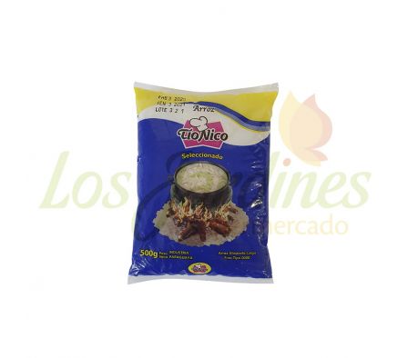 ARROZ TIO NICO LARGO FINO AZUL 500 G