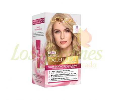 KIT COLORACION R.CLARO EXCELLENCE N° 9