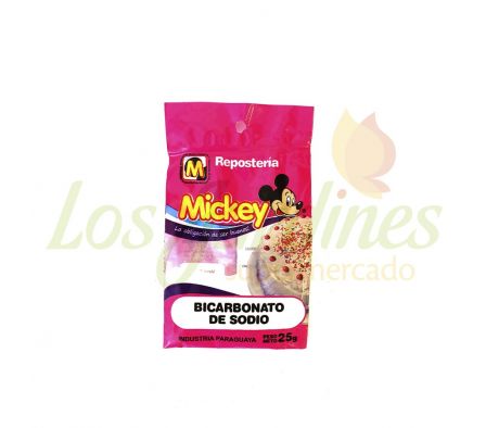 BICARBONATO DE SODIO MICKEY 25G