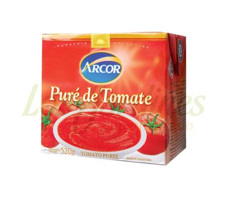 PURE DE TOMATE TETRA ARCOR 520 GRS