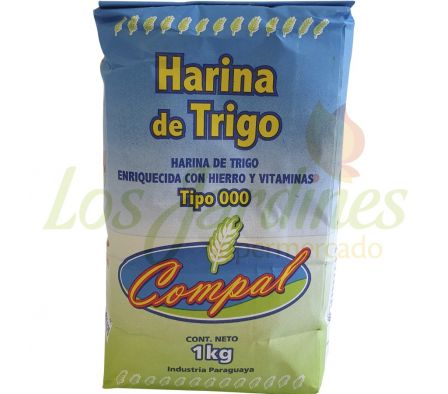 HARINA COMPAL DE TRIGO 000 1 K