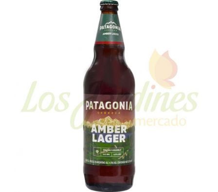 CERVEZA PATAGONIA AMBER LAGER 730 ML