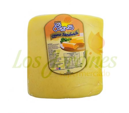 QUESO SANDWICH LOS COLONOS X KG