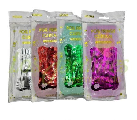 CORTINA DECORATIVA PIROGOL VARIOS COLORES