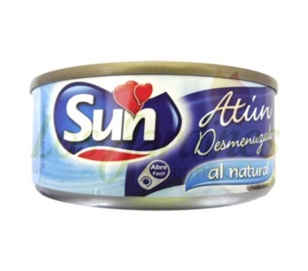 ATUN DESMENUZADO AL NATURAL SUN 140G