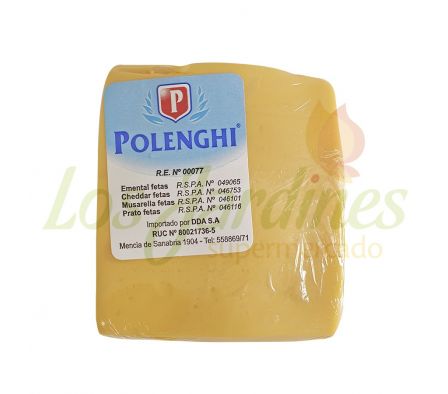 QUESO POLENGHI CHEDAR POLENGUI X KG.:_
