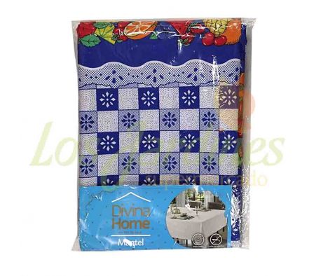 MANTEL DIVINA HOME ESTAMPADO 8 PUESTOS RECTANGULA