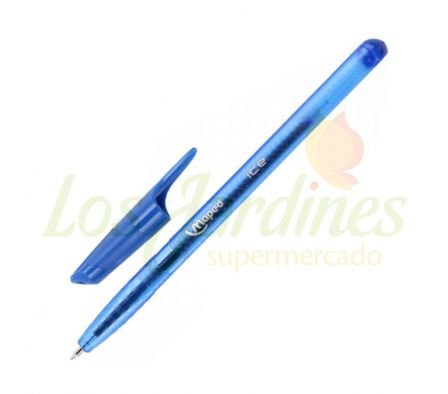 BOLIGRAFO MAPED ICE AZUL X UN
