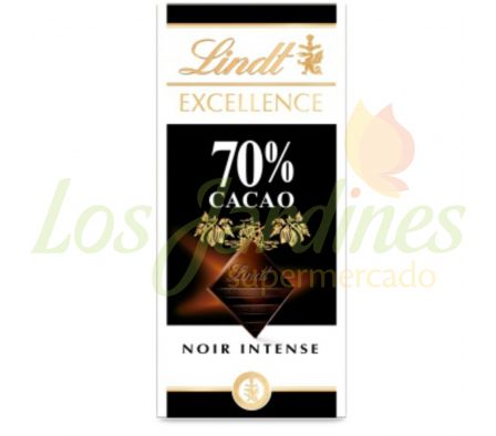 TABLA EXCELLENCE AMARGO 70% CACAO LINDT 100 GR