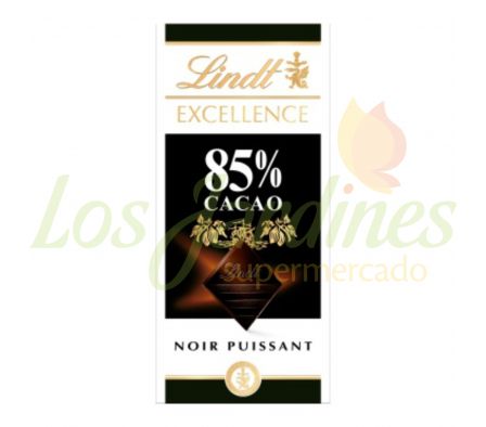 TABLA AMARGO 85% CACAO LINDT EXCELLENCE X 100 GR