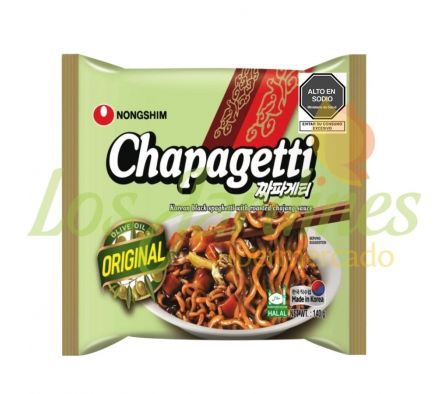 ESPAGUETIS NEGROS NONGSHIM CHAPAGUETTI COREANO 140