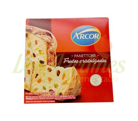 PANETTONE ARCOR CON FRUTAS 400G