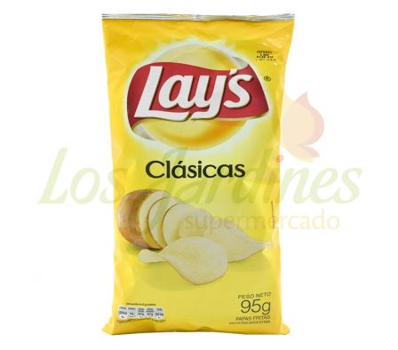 PAPAS FRITAS LAYS CLASICAS 95 GR