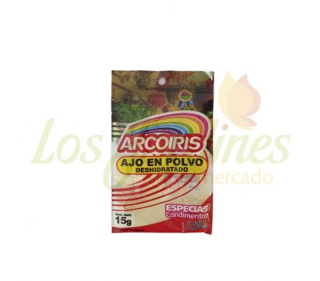 AJO EN POLVO ARCOIRIS 15G