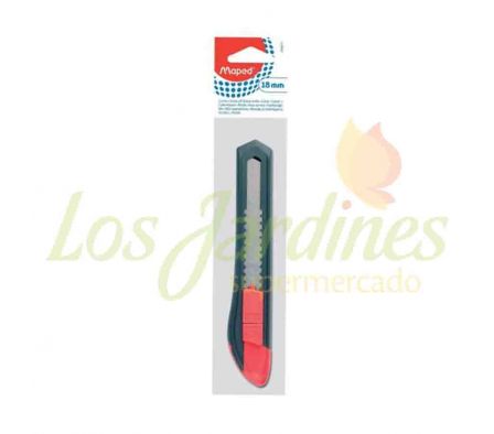 CUTTER GRANDE PLASTICO MAPED BLISTER