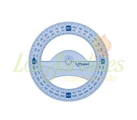 TRANSPORTADOR MAPED 12 CM x 360 BLISTER