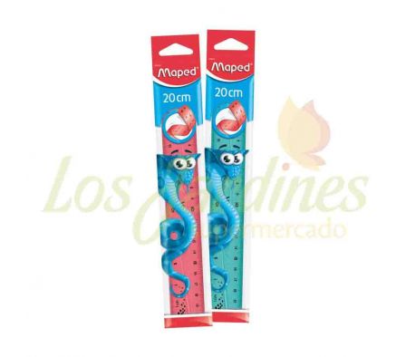 REGLA TWIST N FLEX PULSE 20CM MAPED REF.278910