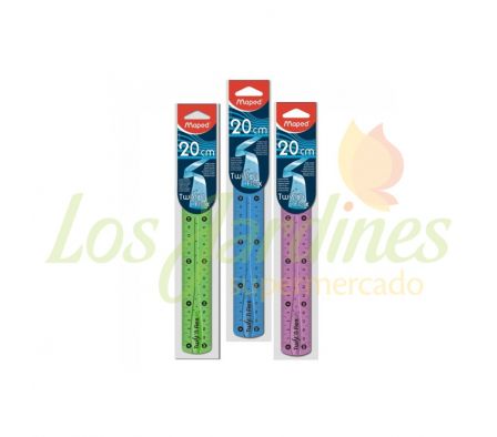 REGLA MAPED TWIST°N FLEX 20 CM