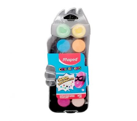 ACUARELAS MAPED DE 12 COLORES