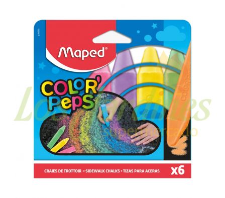 TIZAS PARA PISO MAPED COLOR PEPS 6UN