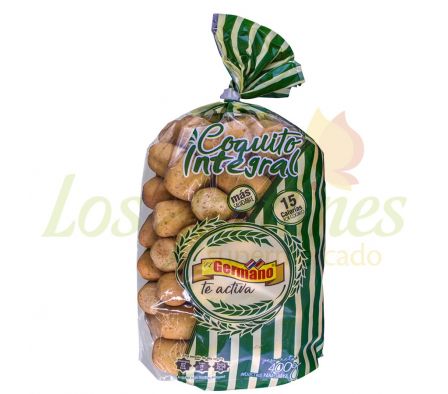 COQUITO INTEGRAL EL GERMANO 400 GRS.-