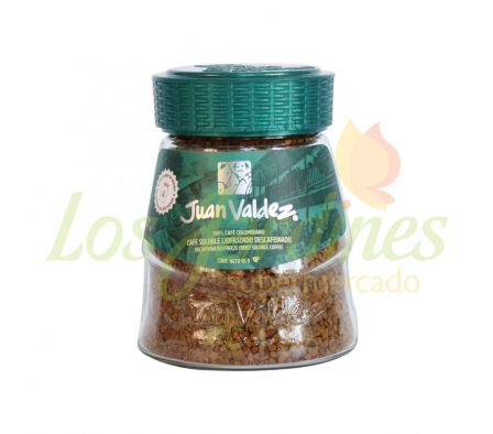 CAFE JUAN VALDEZ SOLUBLE DESCAFEINADO 95 G