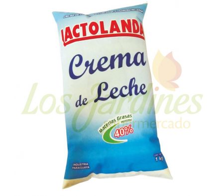 CREMA DE LECHE SACHET LACTOLANDA 1 LITRO