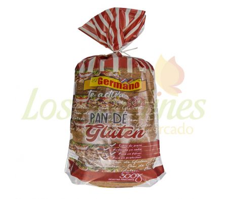 PAN DE GLUTEN EL GERMANO 300 GRS.-